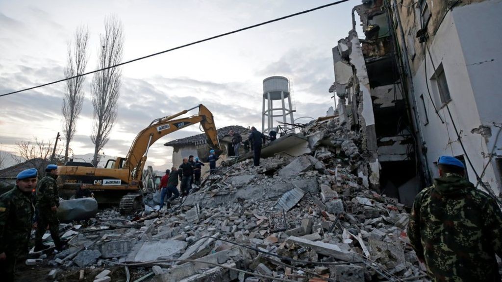 अल्बानियामा भूकम्प-छको मृत्यु, १५० घाइते